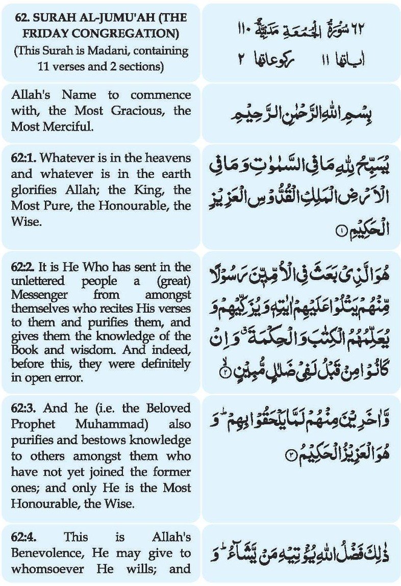Surah Al-Jumu'ah