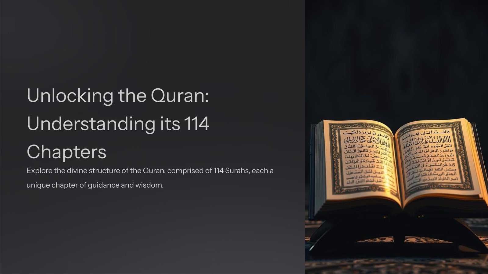 how many surah in quran